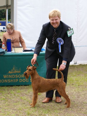 Napoletano von der Emsmühle (Merrymac Copyright x Gabbana von der Emsmühle) Best of Breed handled by: Sascha Rühl owned by: Sabine Meister